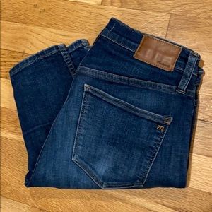 Madewell 10” high rise skinny jeans - size 28